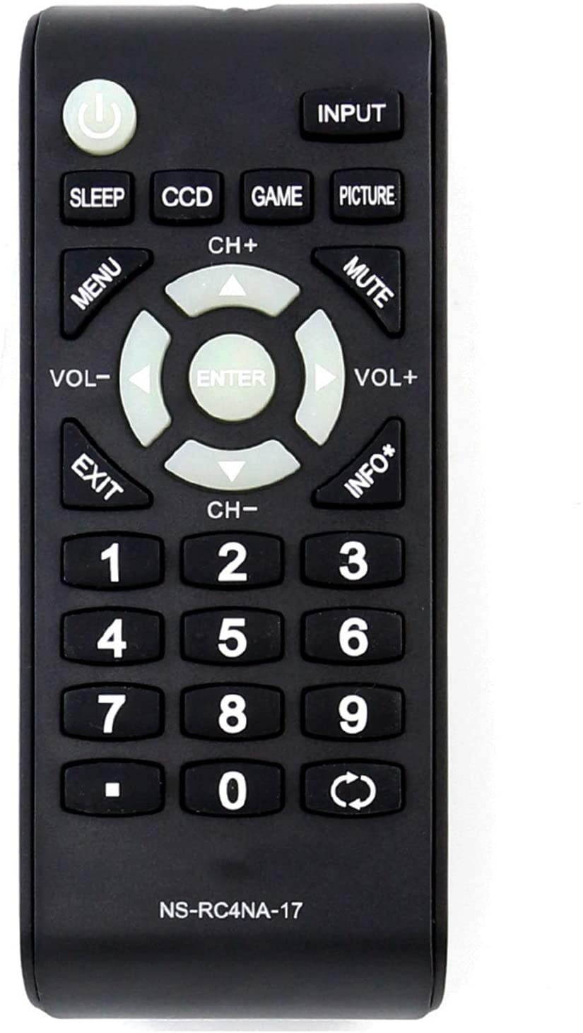 New NS-RC4NA-17 Remote Control fit for Insignia LED TV NS-19D220NA16-A NS-24D310NA17 NS-32D310NA17NS-39D310NA17 NS-32D311NA17NS-24D510NA17 NS-40D510NA17 NS-48D510NA17 NS-50D510NA17 NS-55D510NA17