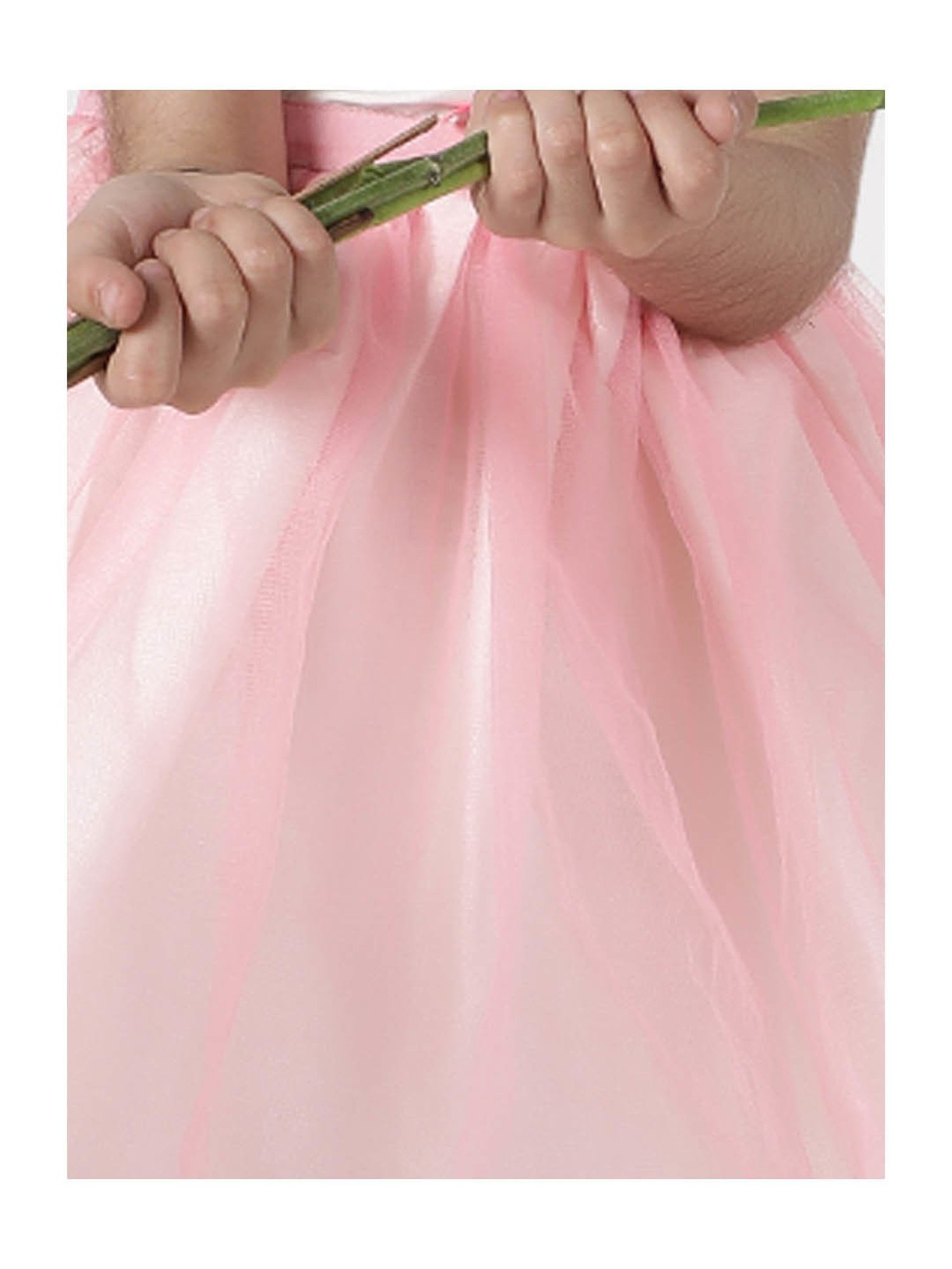 A Little Fable Pink Embroidered Dress