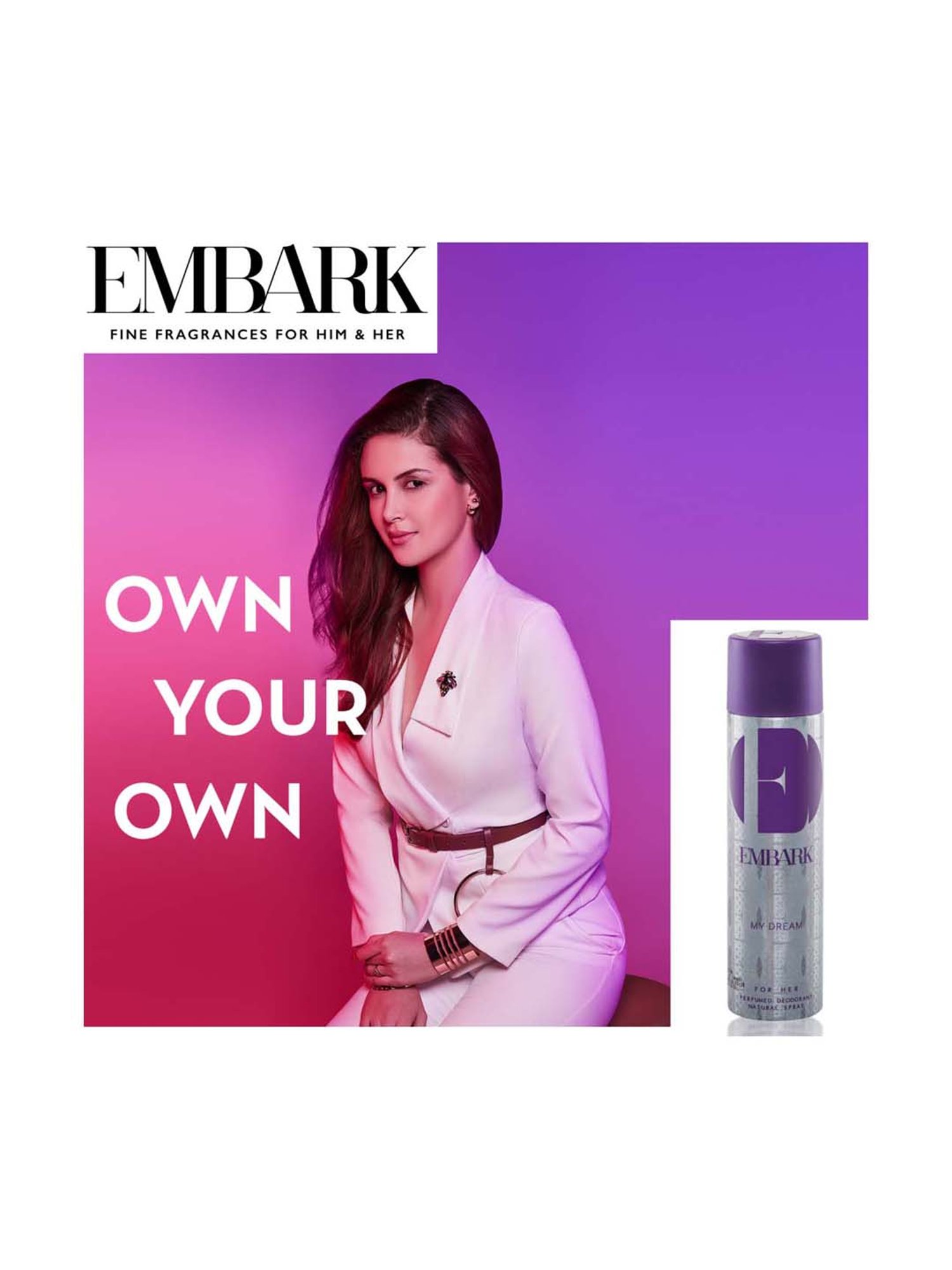 Embark My Dream for Her Deodorant - 150 ml