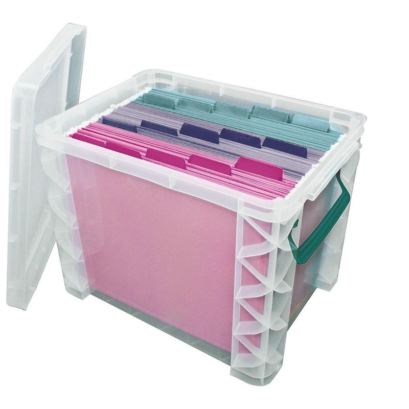 Advantus Super Stacker File Box, Letter Size 36872