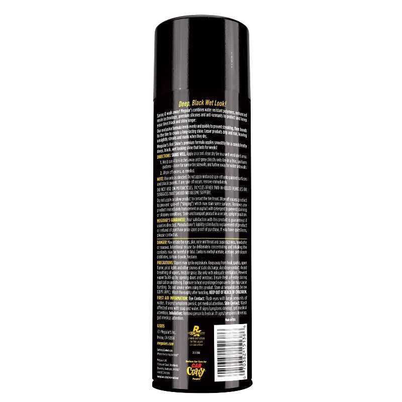 Meguiars Hot Shine Tire Spray Aerosol