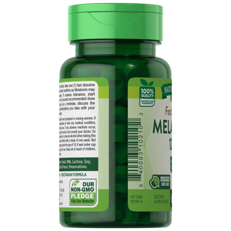 Nature's Truth Melatonin Fast Dissolve Tablets - Berry - 60ct