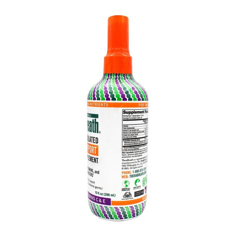 TheraBreath Immunity Spray - Elderberry - 10 fl oz