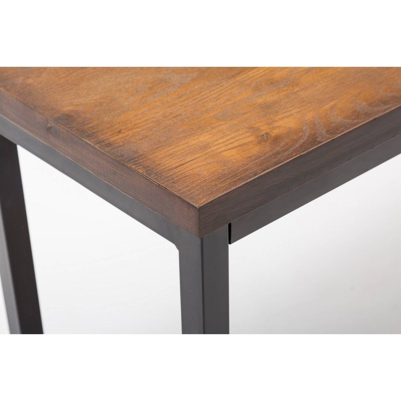 42" Americano Dining Bench Natural/Black - Boraam