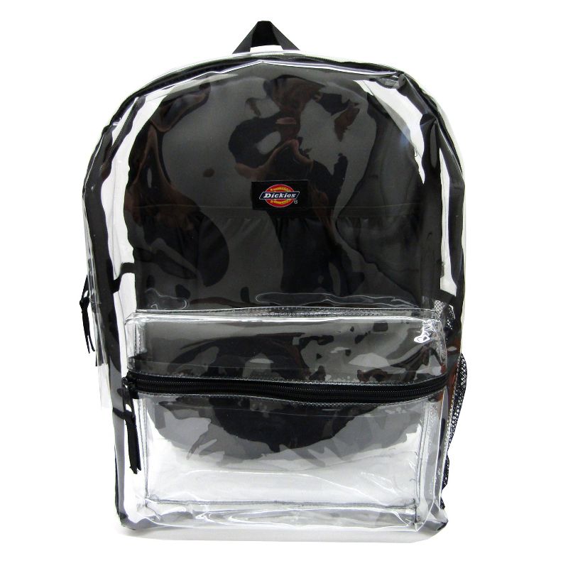 Dickies 17" Clear Student Backpack - Clear/Black