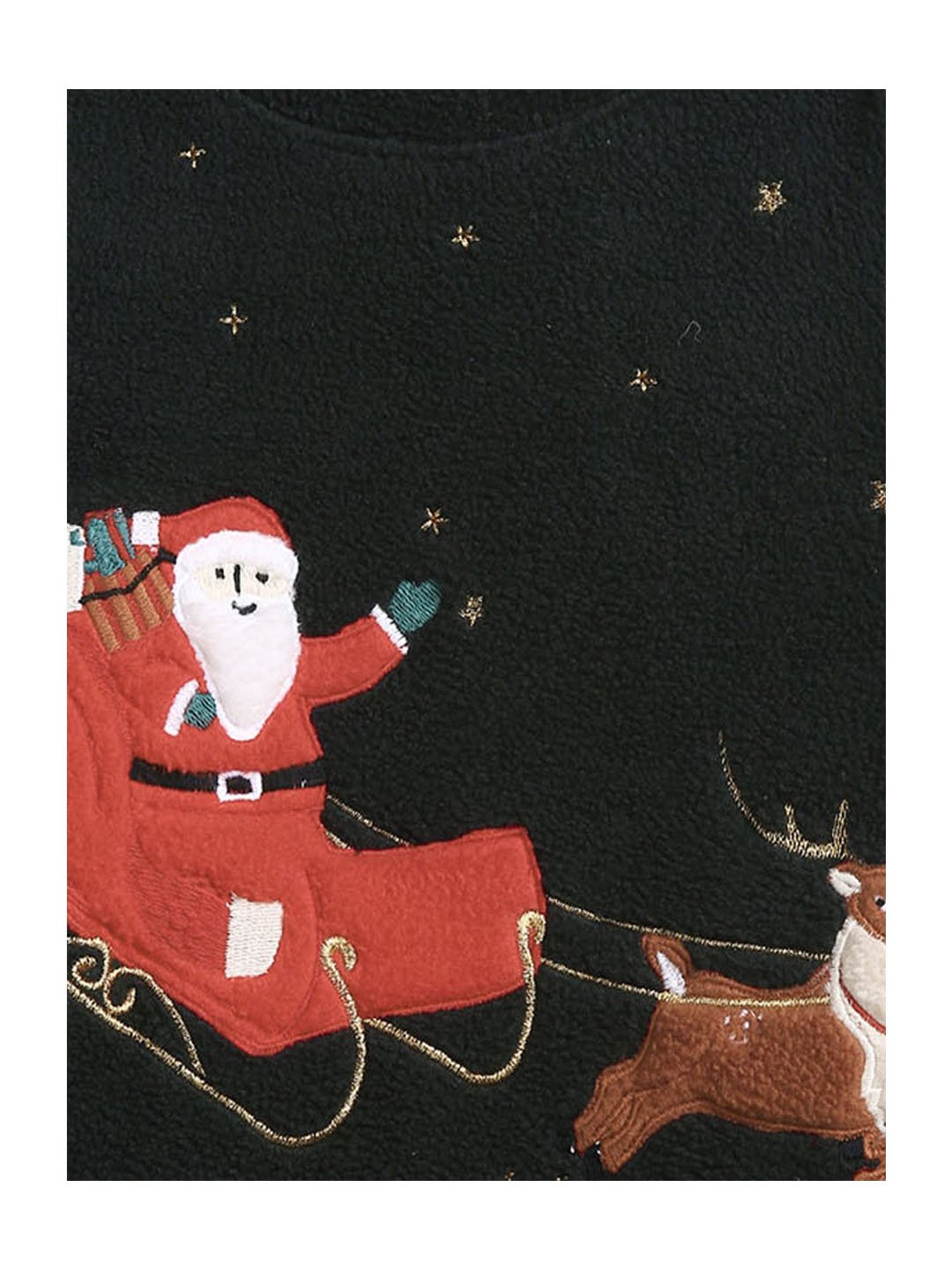 Cherry Crumble By Nitt Hyman Boys Green Applique Top with Pyjamas