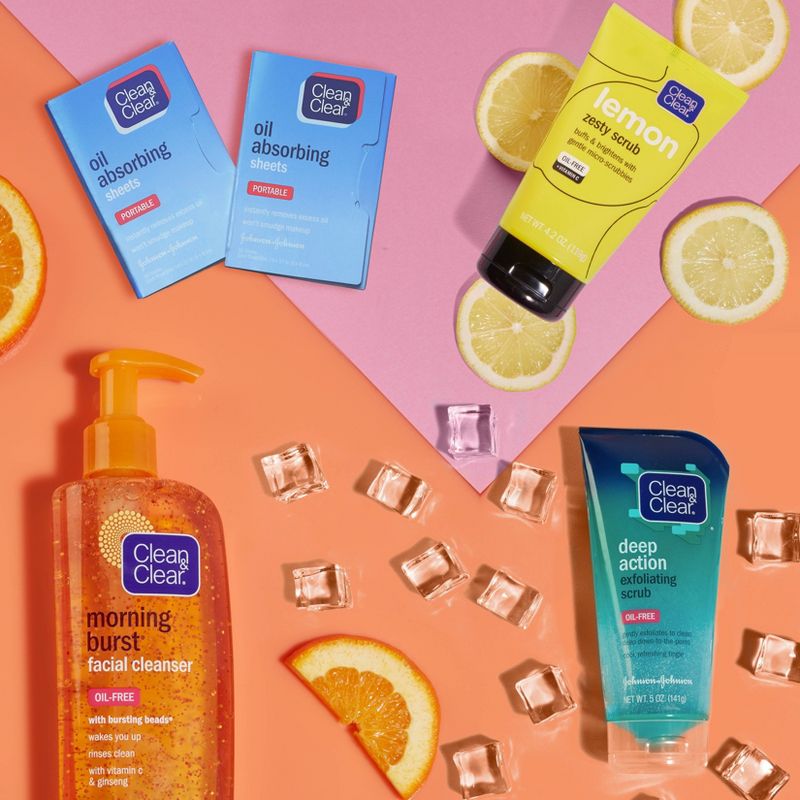 Clean & Clear Morning Burst Facial Cleanser - 8 fl oz