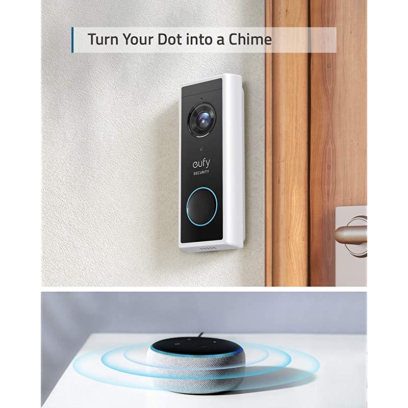 Security, Video Doorbell (Battery-Powered) Kit, 2K Resolution, 180-Day Battery Life, Encrypted Local Storage, No Monthly Fees, HomeBase with High-Power Wi-Fi and Built-in Storage