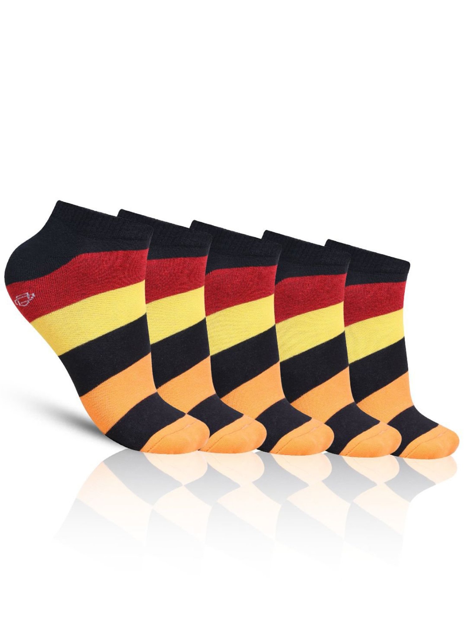 Dollar Socks For Men's Casual Low Ankle In (Pack of 5)