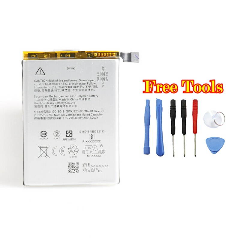 Replacement Battery for Google Pixel 3 XL Battery, GO13C-B 3430mAh