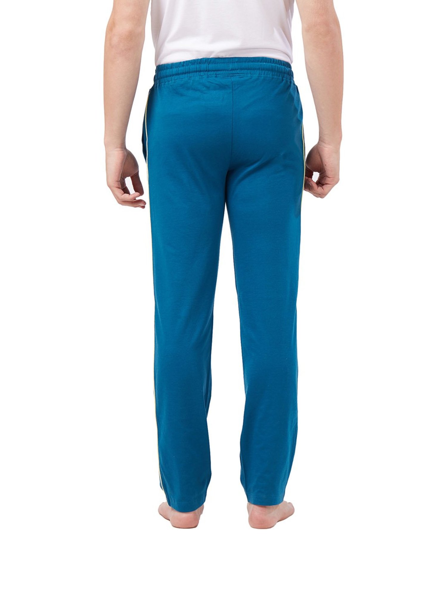 Fruit of the loom Blue Cotton Trackpants
