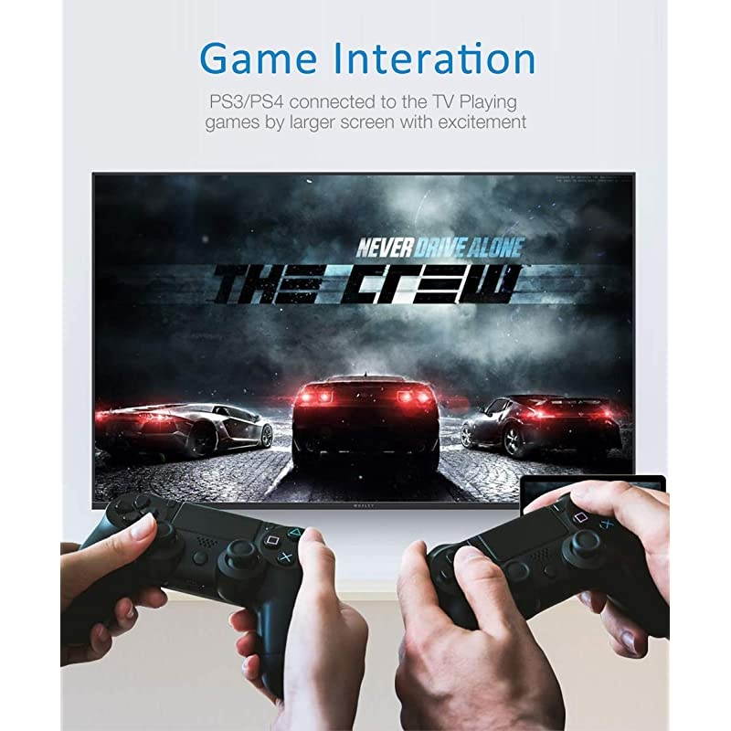 4K 60HZ Red 6.6ft HDMI Cable, 18Gbps High Speed HDMI 2.0 Braided Cord-Supports (4K 60Hz HDR,Video 4K 2160p 1080p 3D HDCP 2.2 ARC-Compatible with Ethernet Monitor HDTV