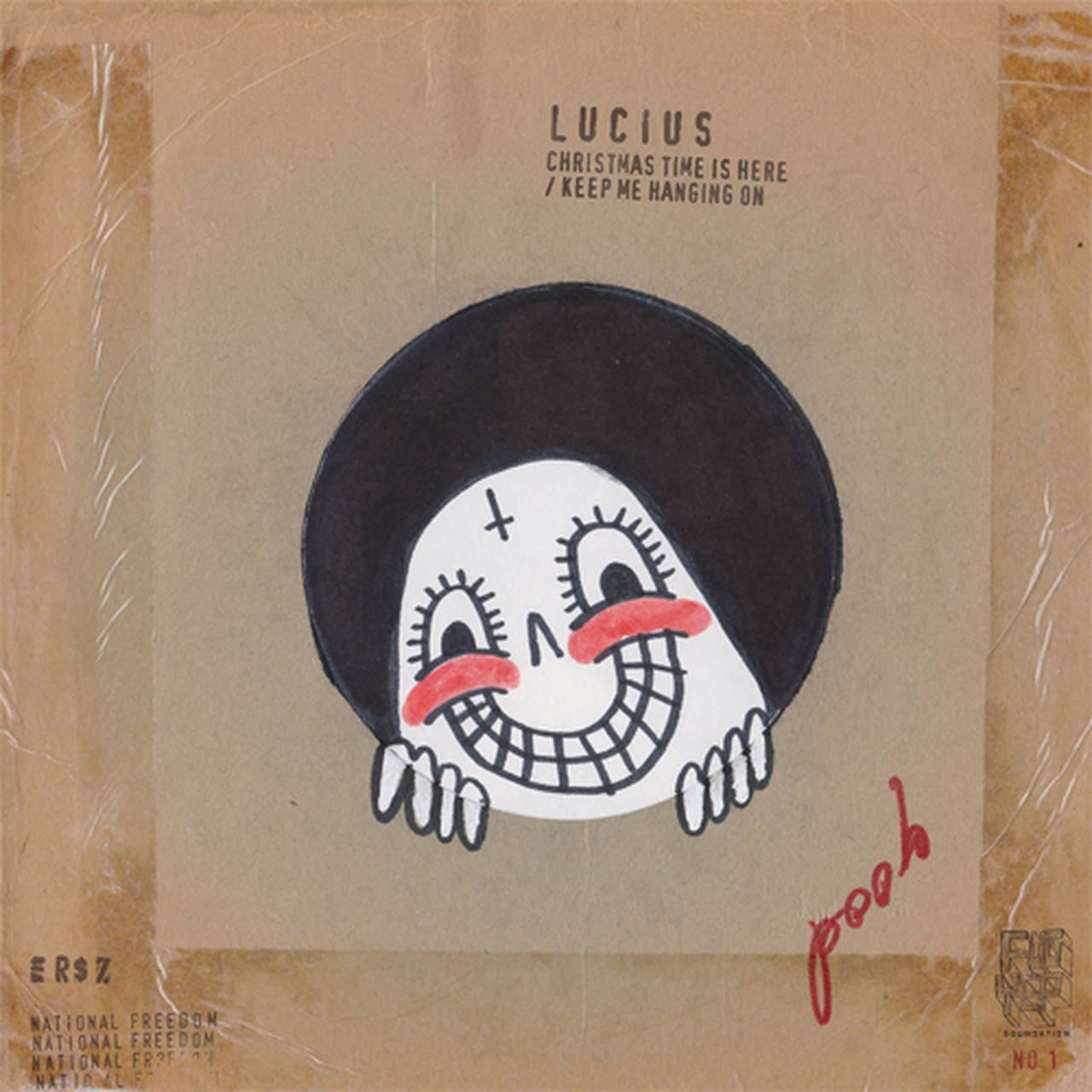 Lucius Christmas Time Is Here/Keep Me Hanging On 45rpm 7" Vinyl