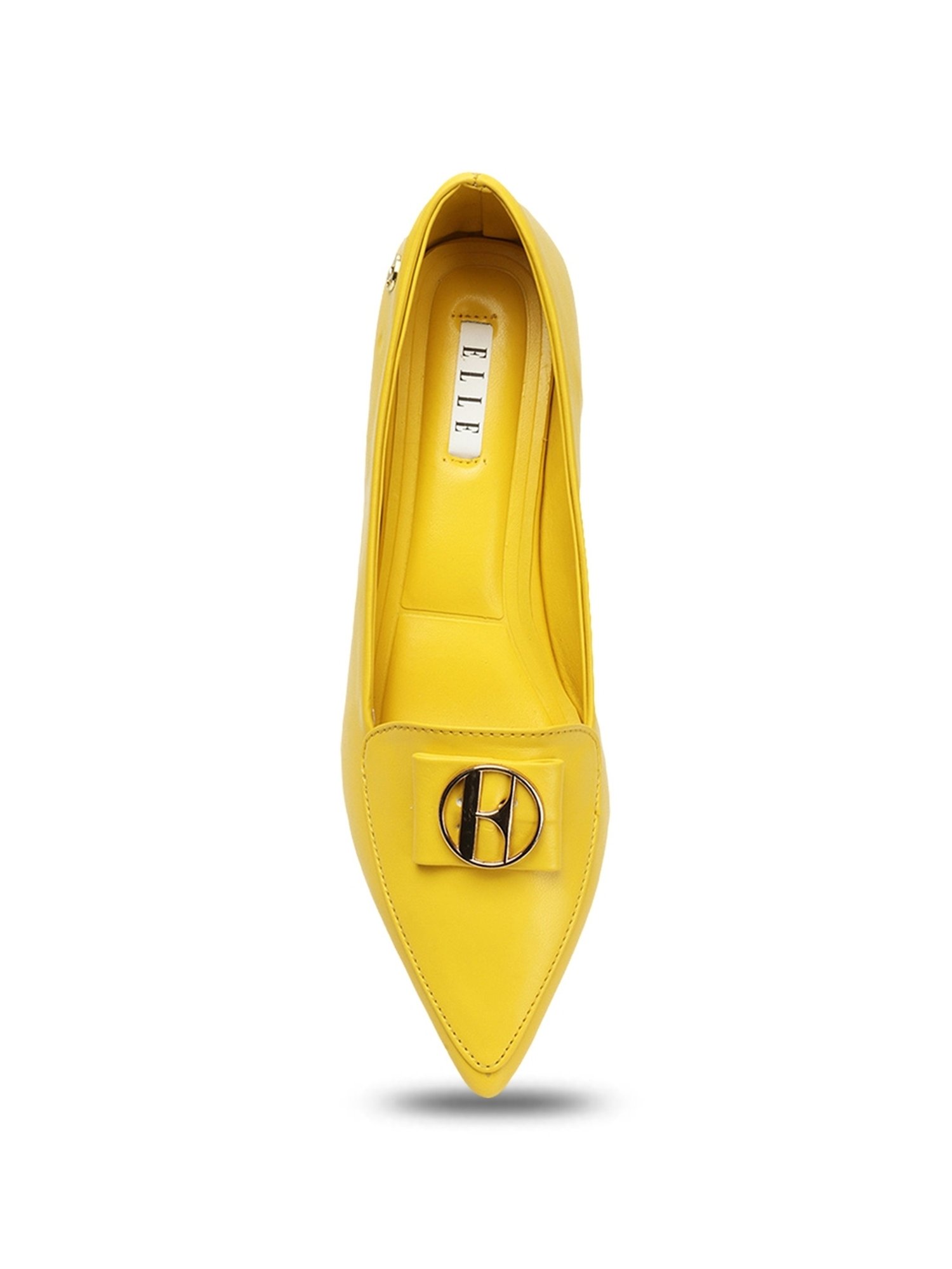Elle Women's Yellow Casual Pumps