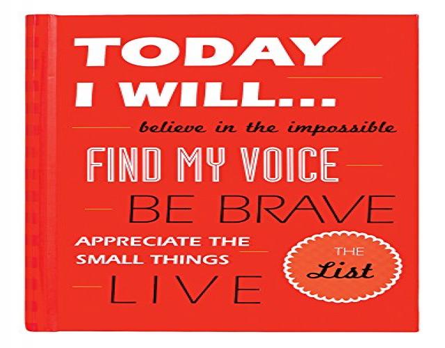 C.R. Gibson Quiet Moments Guided Journal, 224 Pages Printed With Satin Ribbon Marker, Measures 6.25" x 8.25" - The List, Dreams, Passion and Faith