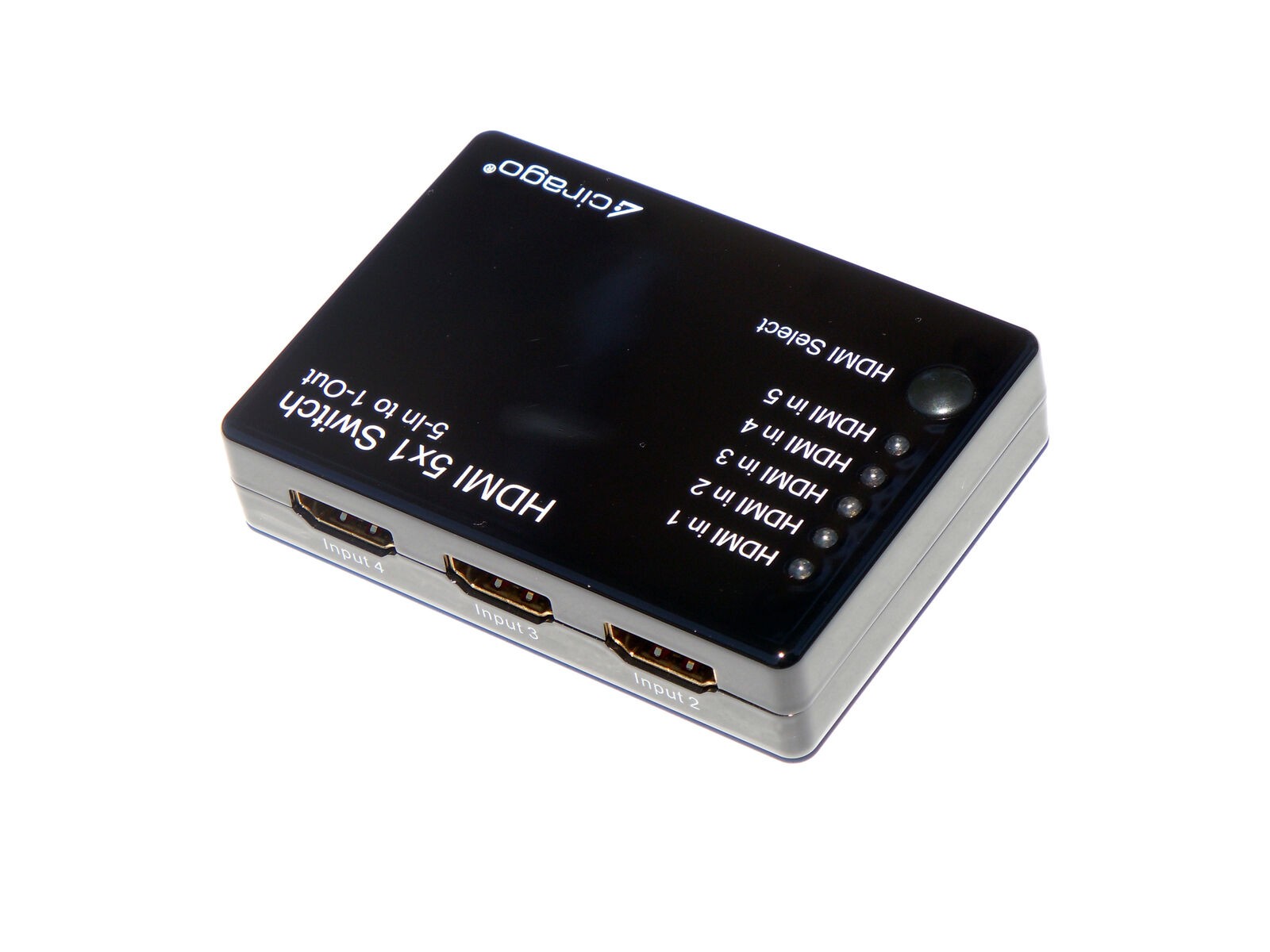 Cirago HDMI 5x1 Switch (5-In to 1-Out) HDMSWITCH5X1