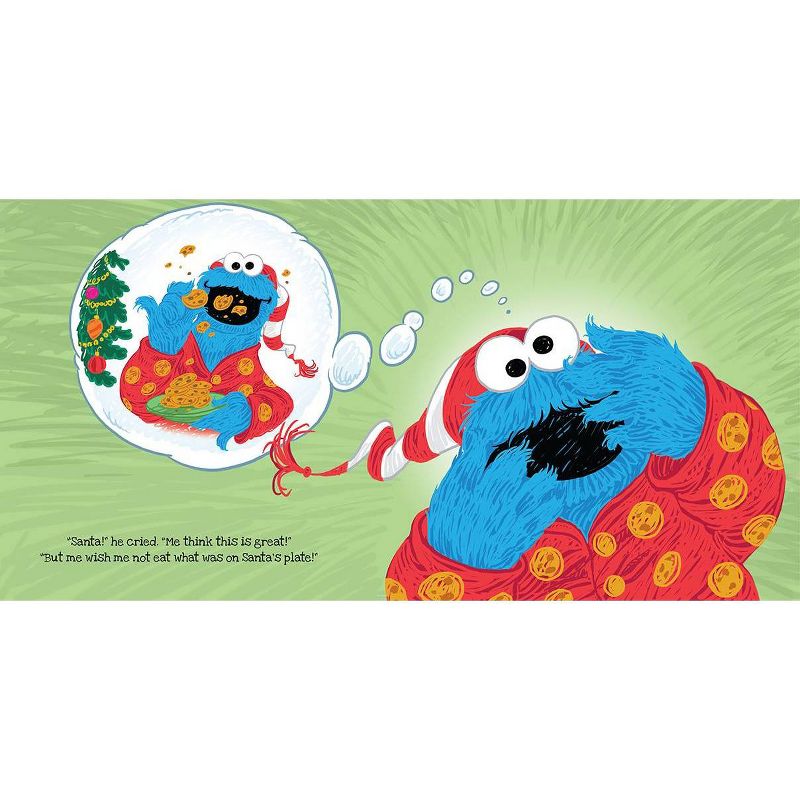 twas the Night Before Christmas on Sesame Street - by Sesame Workshop (Hardcover)