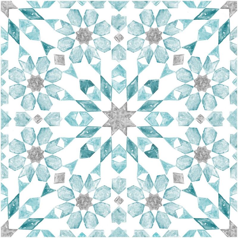 FloorPops Set of 20 Radiance Peel & Stick Floor Tiles