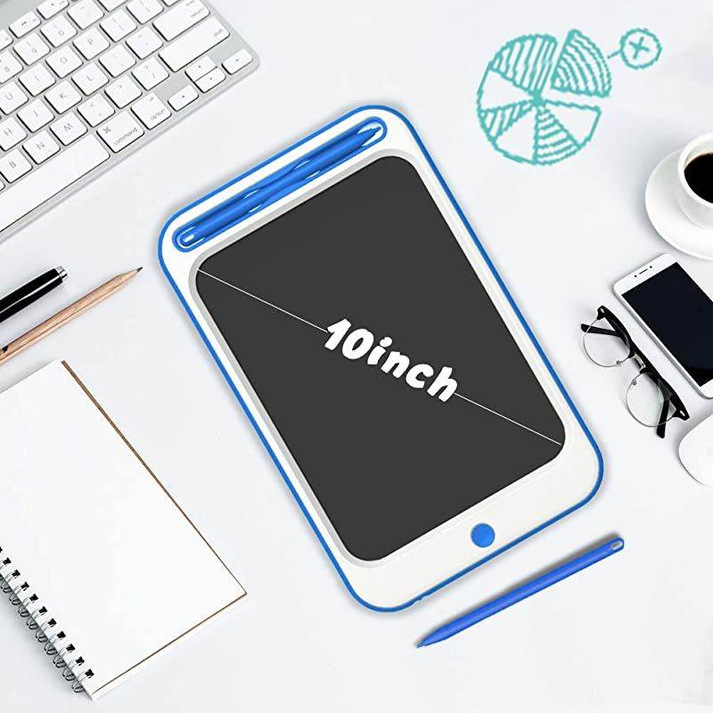 LCD Writing Tablet 10 Inch Digital Electronic Graphics Tablet Ewriter with Memory Lock Mini Board Handwriting Pad Suitable for Kids and Adults for Home SchoolOffice Update Dark Blue