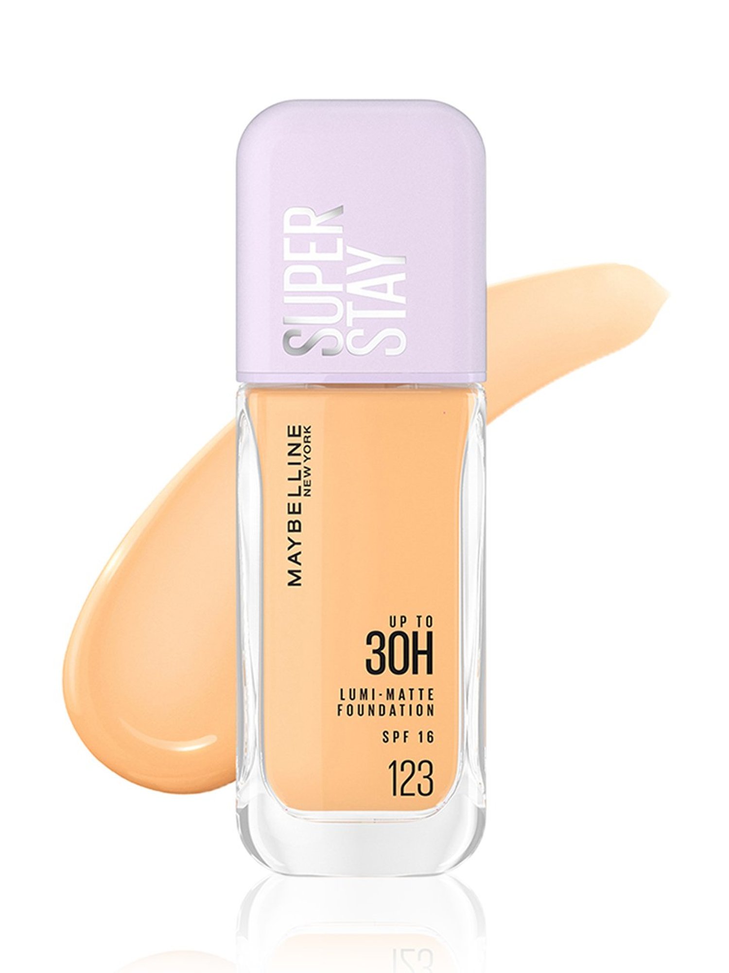 Maybelline New York Super Stay Up To 30H Lumi-Matte Foundation SPF 16 123 - 35 ml