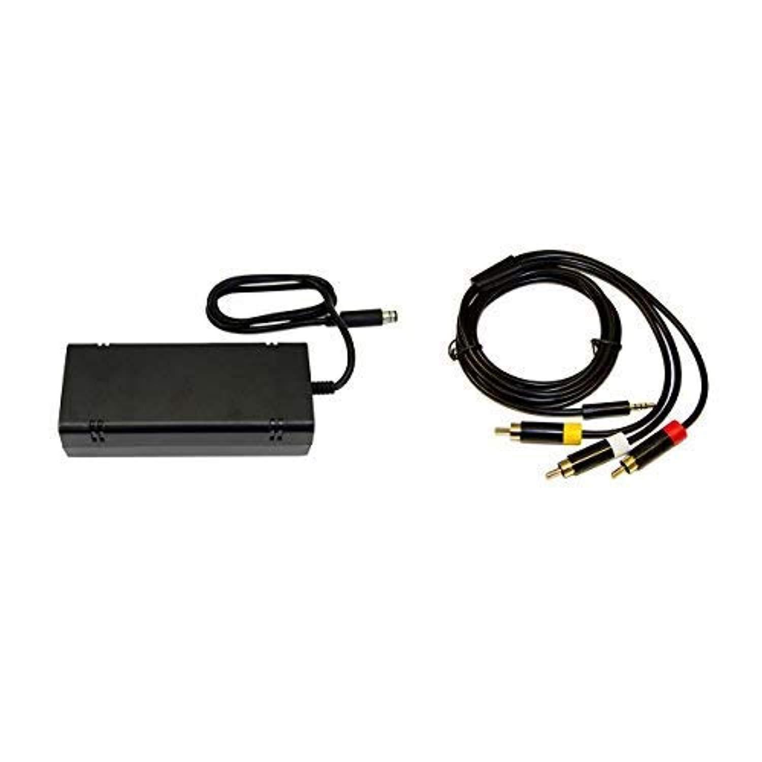 XBox 360 E Parts Bundle - Power Adapter and AV Cable - by Mars Devices