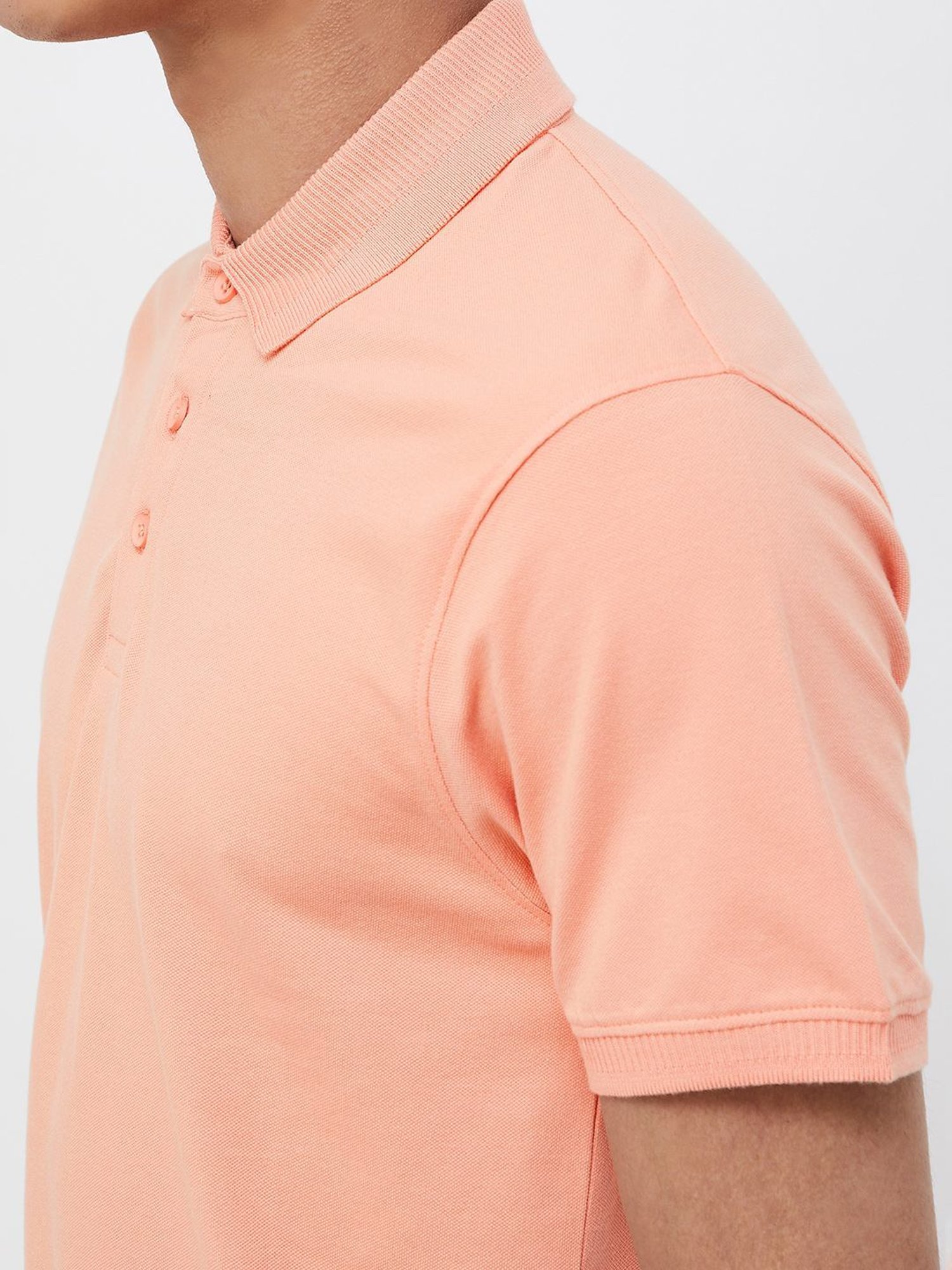 Forca Peach Regular Fit T-Shirt