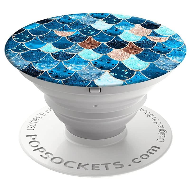 Collapsible Grip Stand for Phones and Tablets Really Mermaid