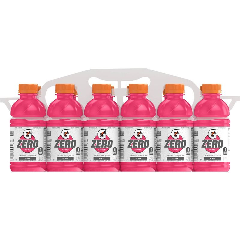 Gatorade G Zero Berry Sports Drink - 12pk/12 fl oz Bottles