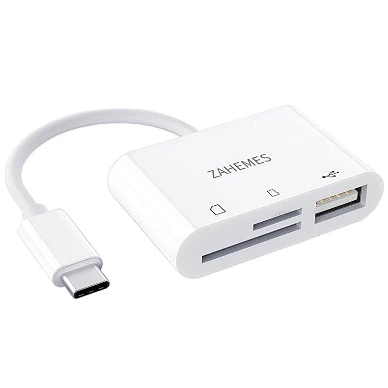 USB C SD Card Reader USB 30 Micro SD Card Reader AdapterCamera Memory Card Reader SD Card Adapter for iPad ProMacBook ProiMacSamsungChromebookPixelbook More USB C