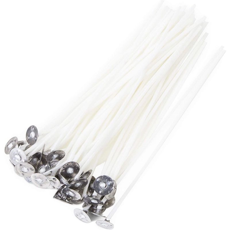 Bright Creations 54 Pieces DIY Candle Making Kit with 5 lb White Palm Wax, 50 Wicks, Arts and Crafts