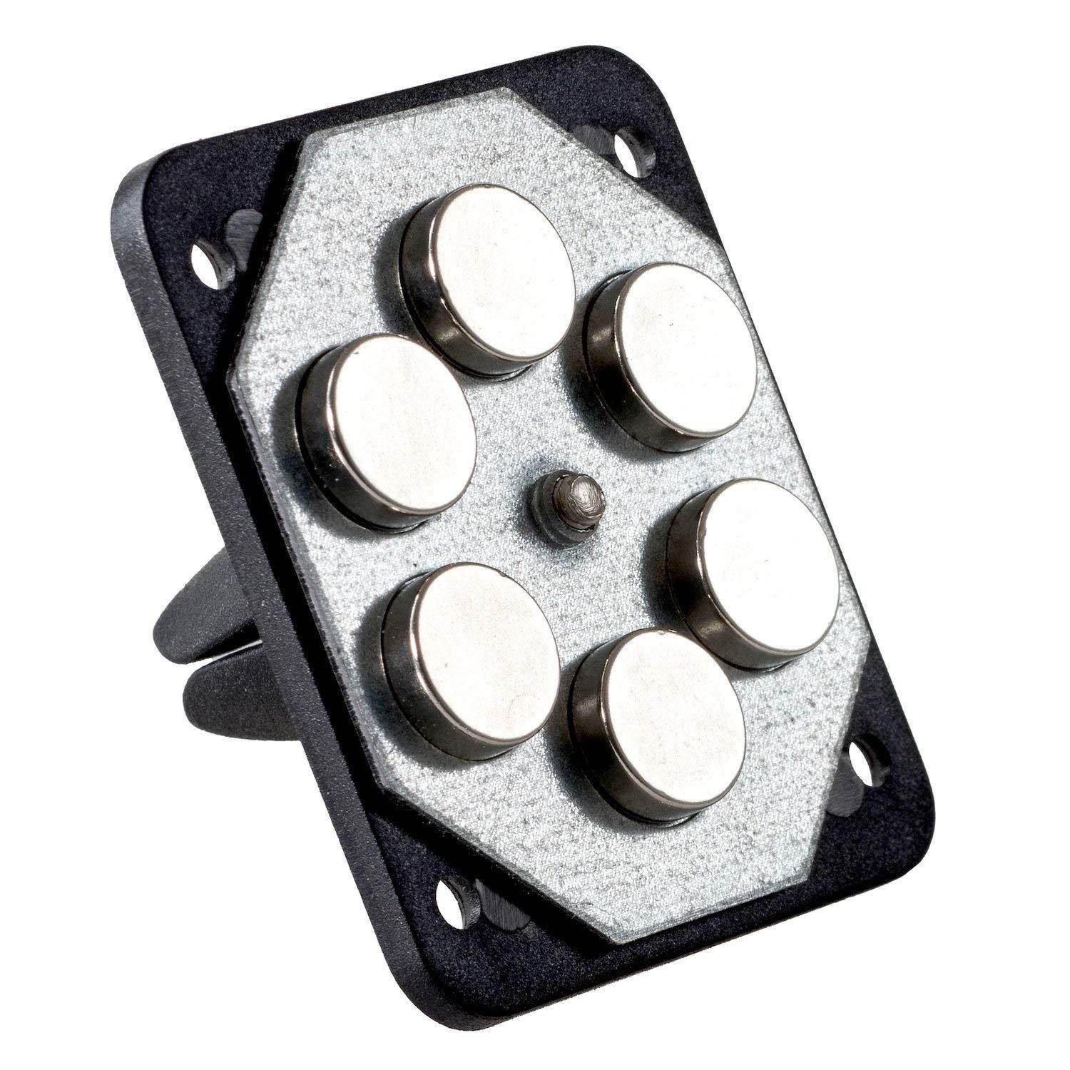 WizGear Universal Air Vent Magnetic Phone Car Mount Holder, for Cell Phones with Fast Swift-Snap Technology, Magnetic Cell Phone Mount [New Stronger Square Design]