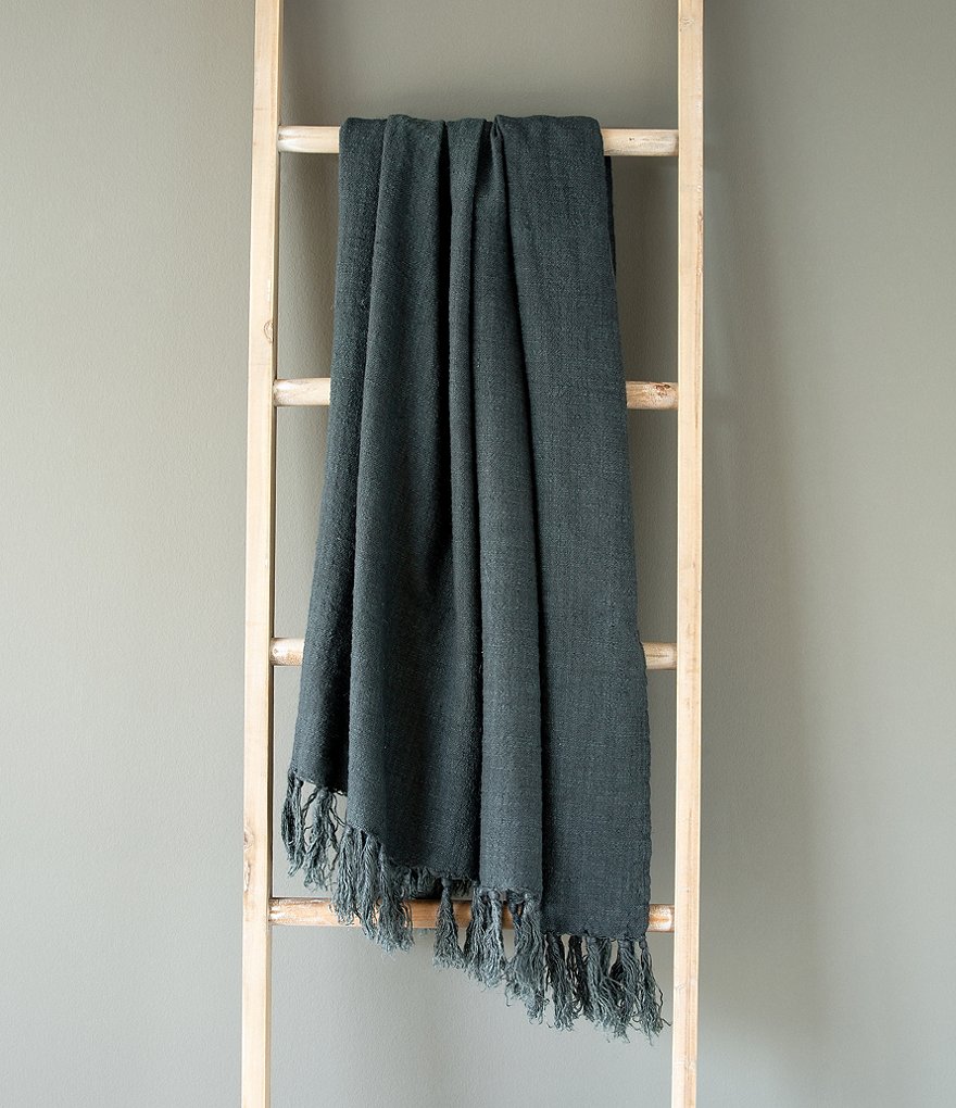 Park Hill Washed Linen Throw
