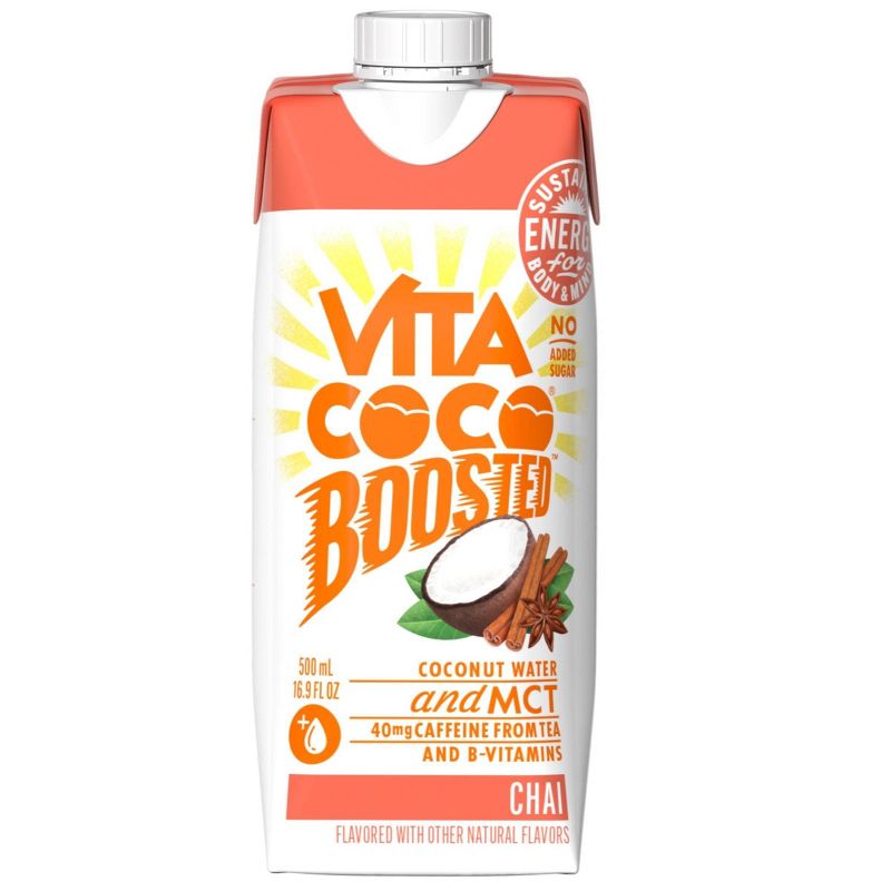 Vita Coco Boosted Chai - 16.9 fl oz Tetra Pak