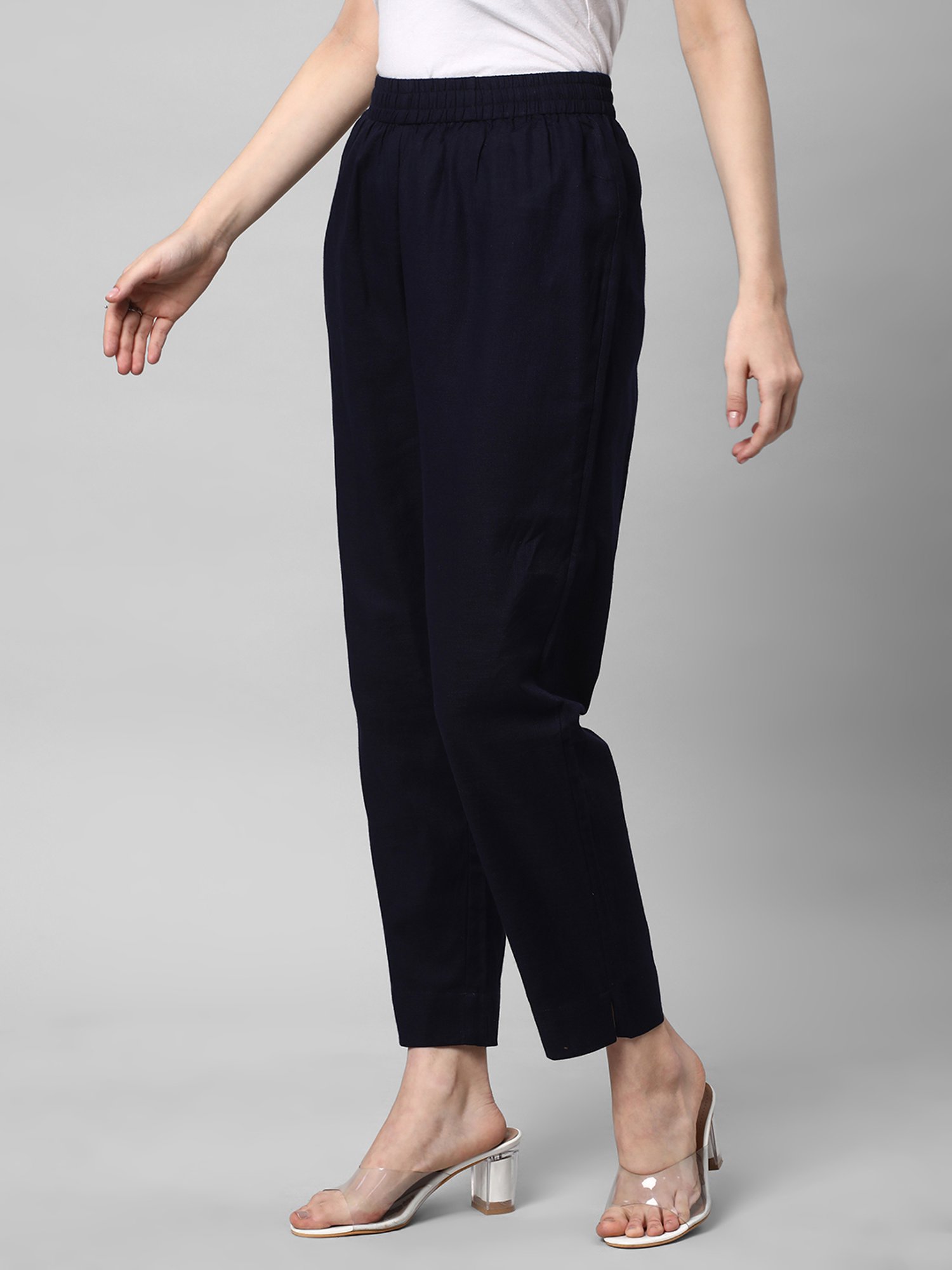 Kami Kubi Navy Linen Pants