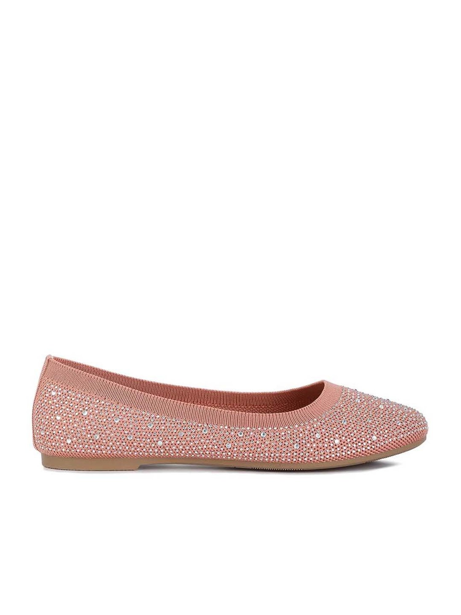 London Rag Women's Pink Flat Ballets