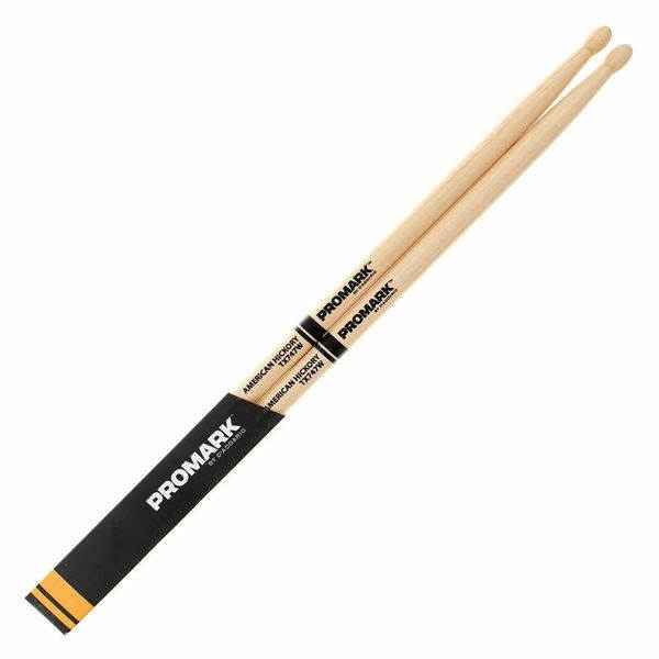 Pro-Mark Hickory 747 Wood Tip  Drumsticks (3-Pair) TX747W *