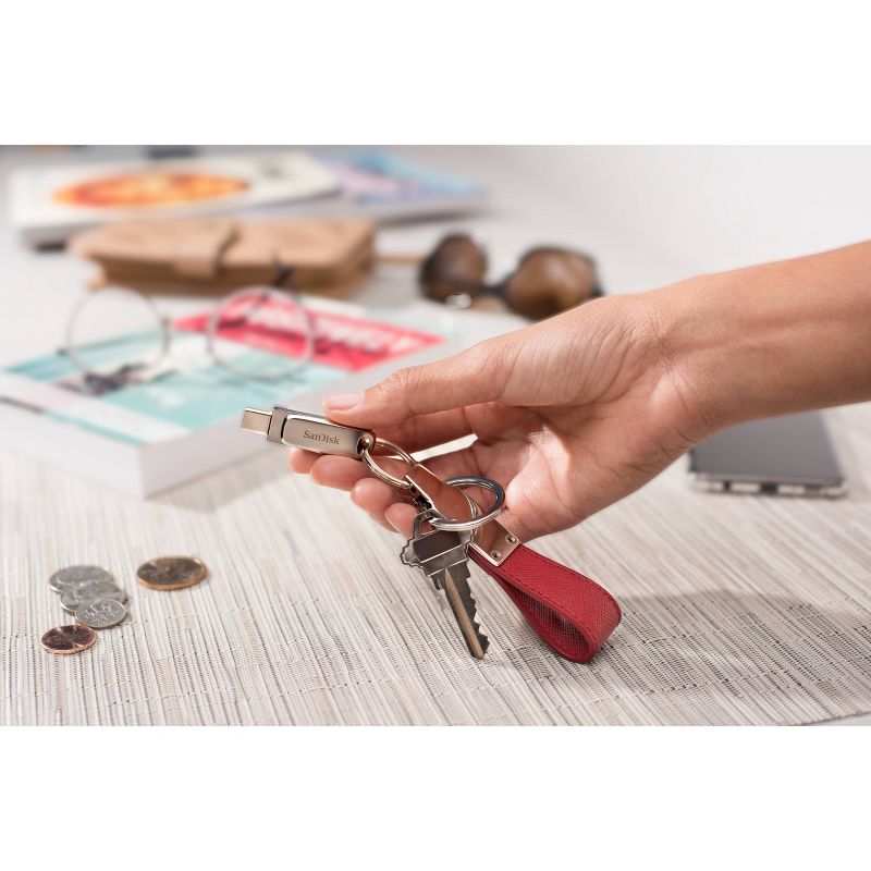 SanDisk Ultra Dual Drive Luxe USB Type-C 64GB Flash Drive