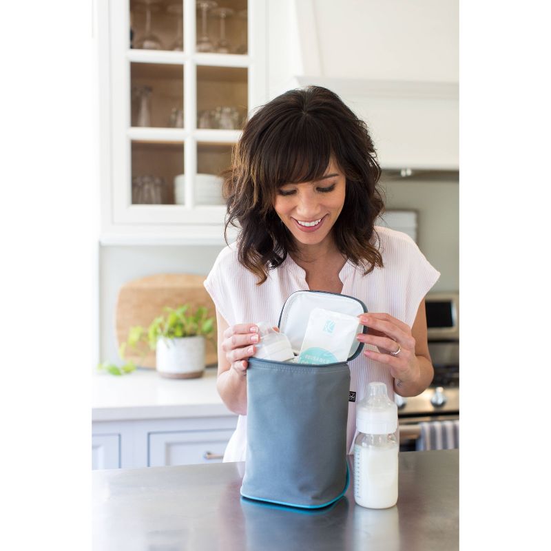 J.L. Childress TwoCOOL Double Bottle Cooler - Gray Teal - 30qt