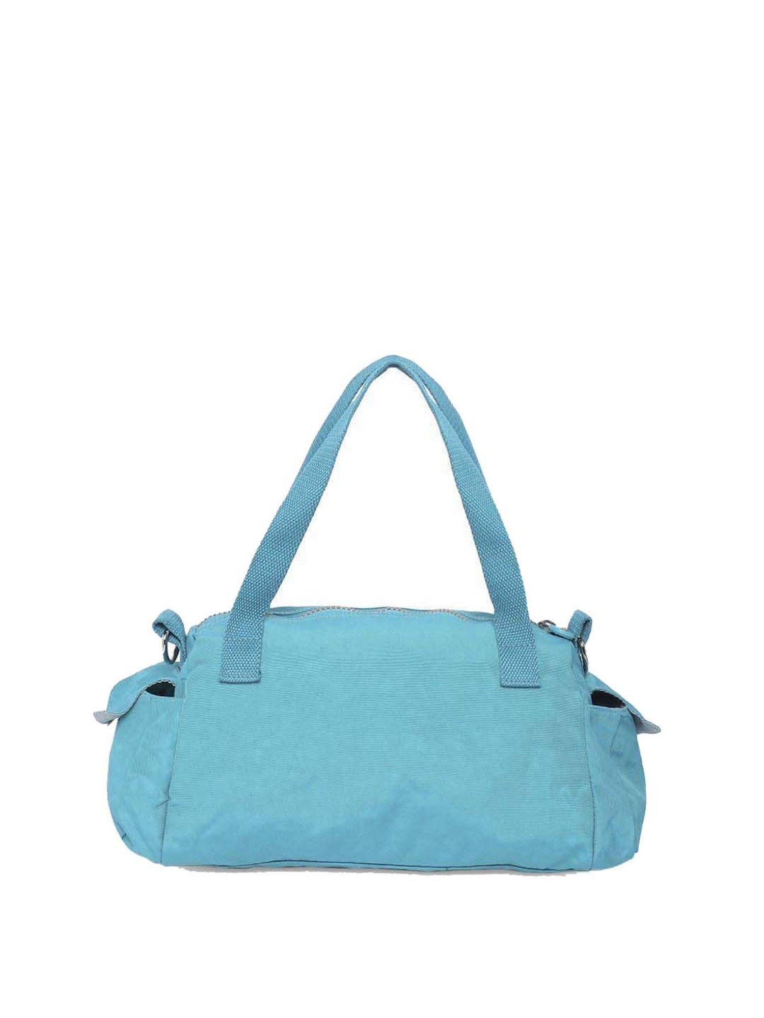 Baomi Blue Solid Medium Handbag