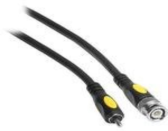 Pearstone BNC Male to RCA Male Video Cable - 50' (15 m)