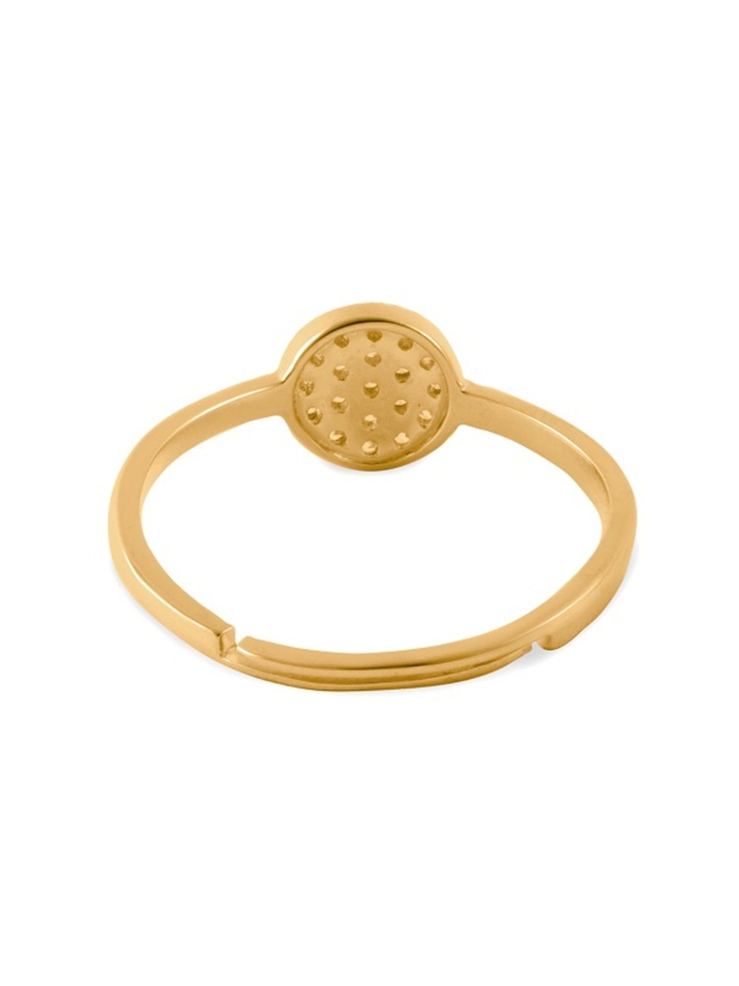 Palmonas Shiny Gold Vermeil Ring