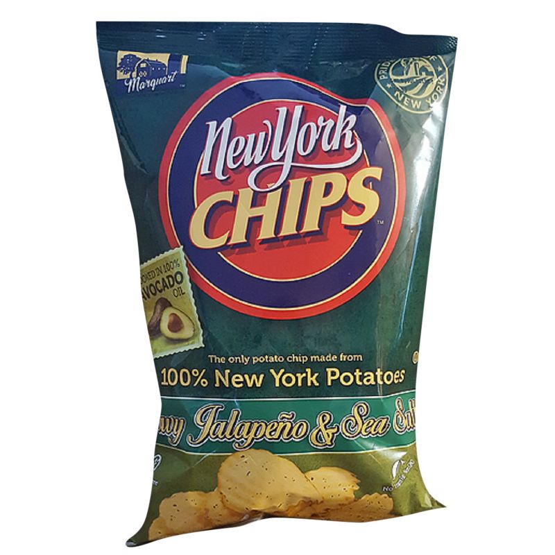 New York Chips Jalapeno Potato Chips - 7oz Bag