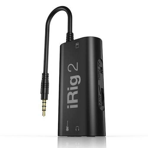 IK Multimedia iRig 2 Guitar Interface For iPhone, iPad, iPod Touch, Mac, & Android Model IKMIPIRIG2PLG