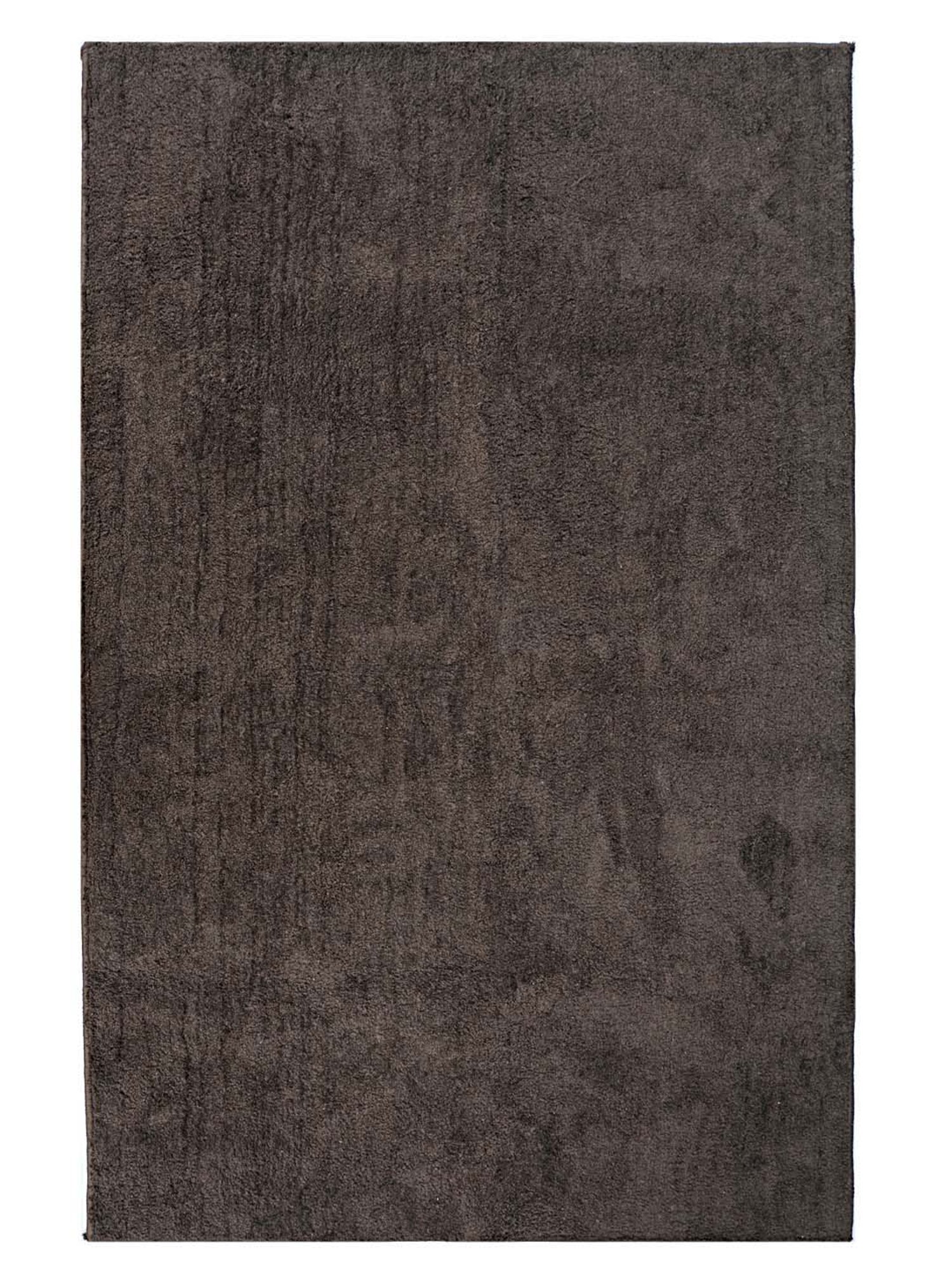 Saral Home Dark Brown Cotton Anti-Skid Carpet - Set of 1