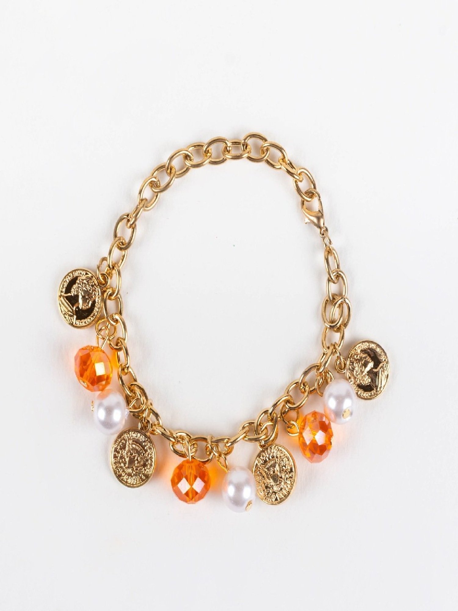 Jewelz Fashionable Charms Beaded Bracelet for Girls & Women