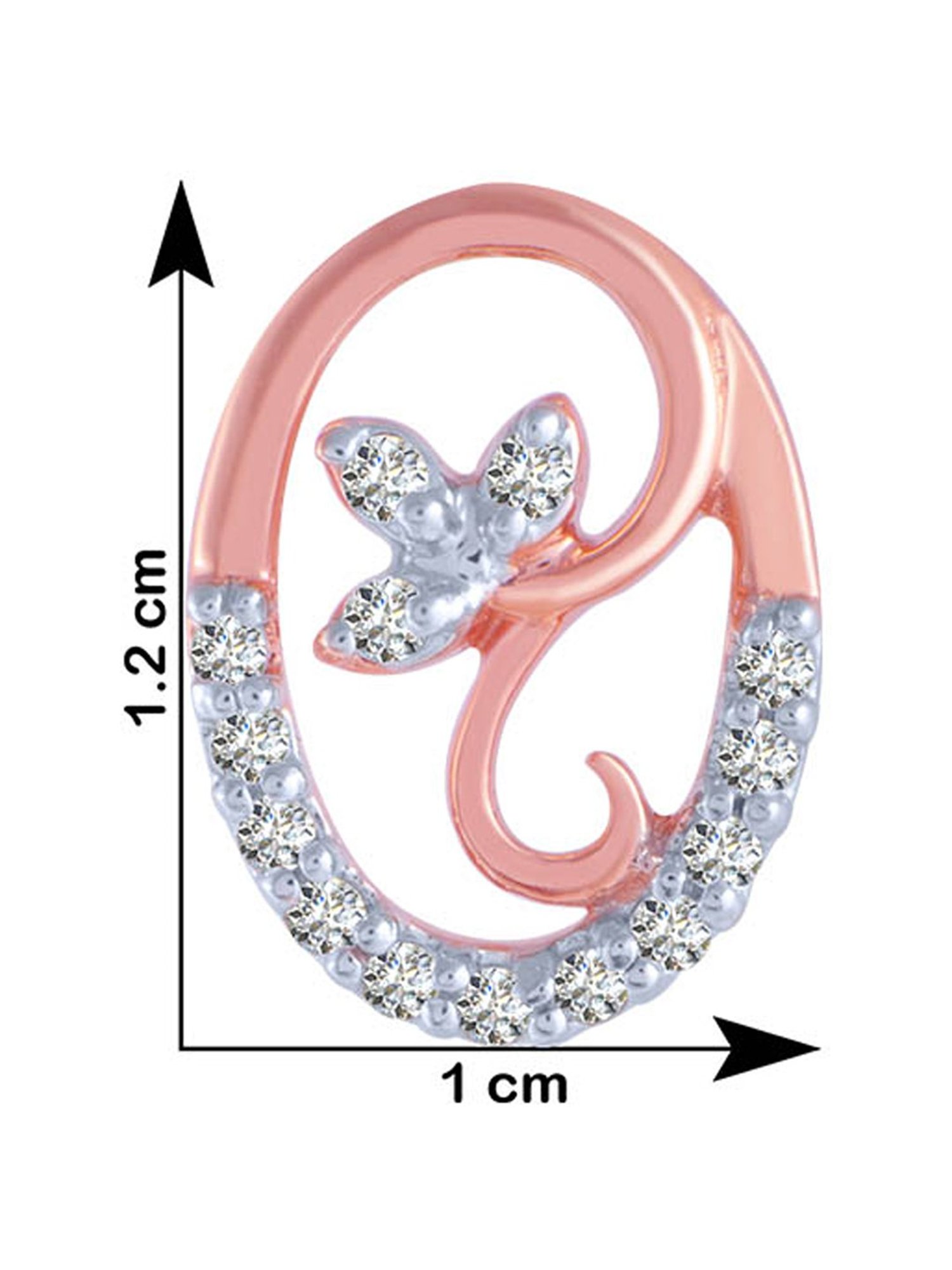 P.C. Chandra Jewellers 18 kt Gold & Diamond Earrings