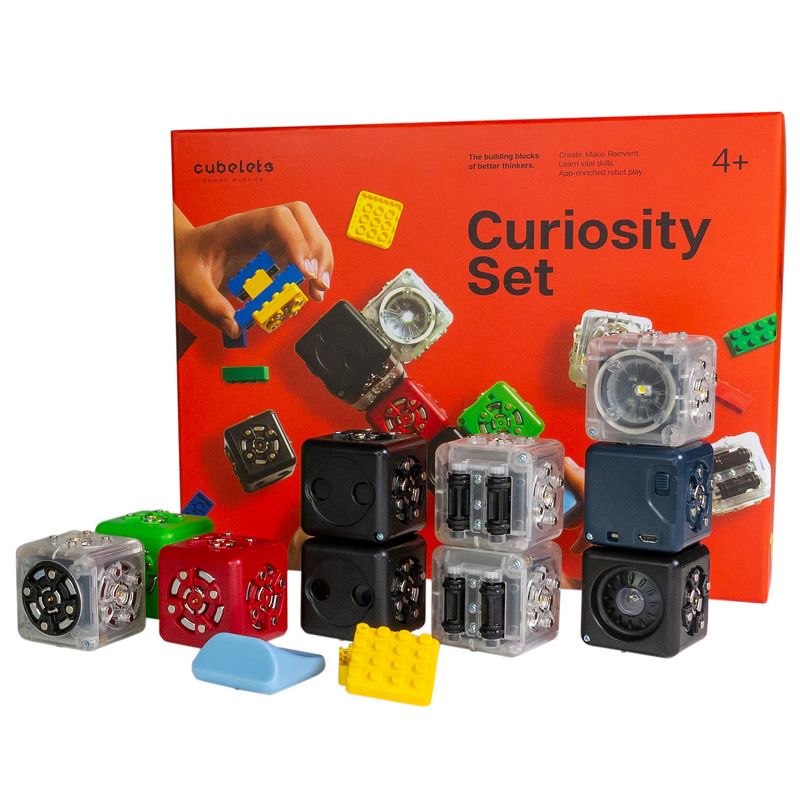 Modular Robotics Cubelets Curiosity Set - 10 Piece Set with Bluetooth