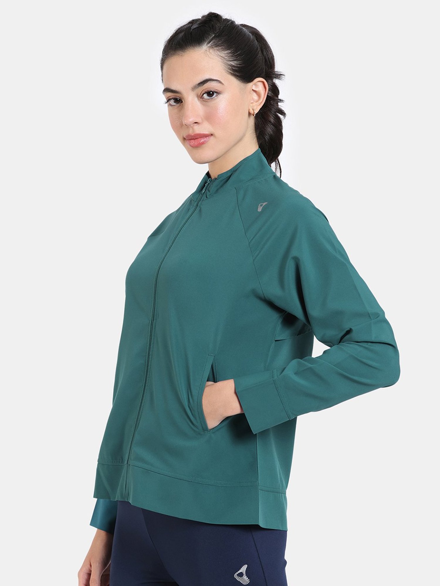 Zelocity by Zivame Green Sports Jacket