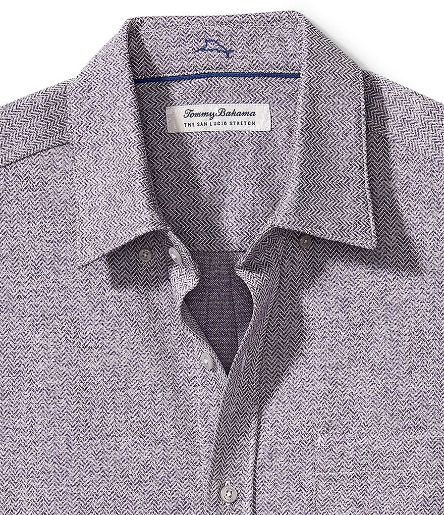 Tommy Bahama Big & Tall San Lucio Long-Sleeve Recycled Materials Woven Shirt