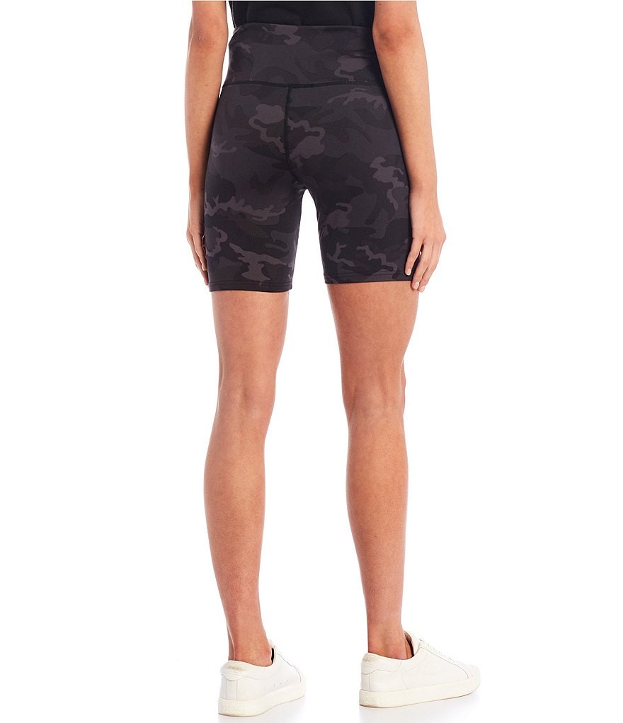 Fornia High Rise Camo Biker Shorts